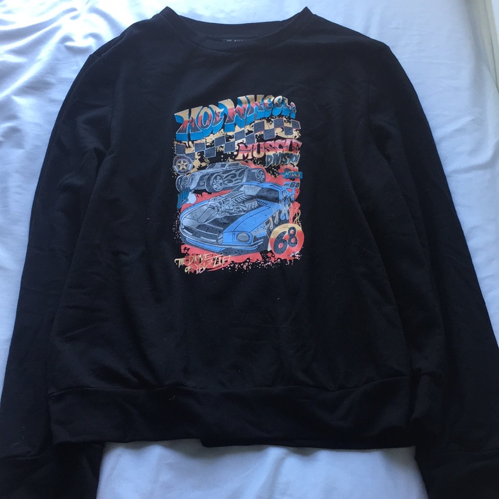 Hot wheels crew neck sweatshirt